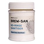 BREWBasket No Rinse Sanitiser 200 g- Jar Cleansing Powder for Wine, Beer, Kombucha | Kills Bacteria and Protects Fermentation