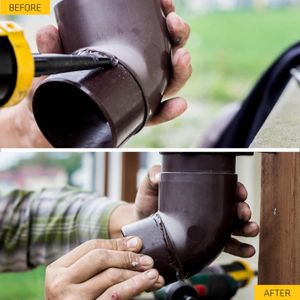 Everbuild Everflex Roof & Gutter Sealant, Butyl-Based, Black, 295ml