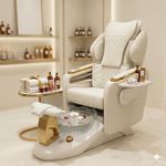 Professional Pedicure Spa Chair with Human Touch Massage & Magnetic Pump