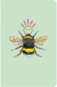 Vicki Sawyer Lined Bee Notebook - Decorative Book for Work, Note Taking, Journal for Writing, Gratitude, Memo Pad 6 inches x 9.25 inches 40 pages
