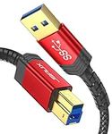 JSAUX USB B 3.0 Cable, USB-A Male t