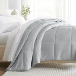 Linen Market Queen Comforter (1 Piece - LGray) - Bring Luxury Home with Our Soft and Lightweight Down Alternative Comforters Queen Size - Can Also fit as Comforter Full Size