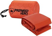 Prepared Hero Emergency Sleeping Bag - 1 Pack - Emergency Survival Tool Emergency Sleeping Bag for Camping, PE Sleeping Bag