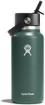 Hydro Flask Wide Flex Straw Cap Fir