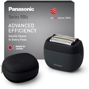 Panasonic ES-PV3B-K811 Series 900s Foil Shaver, Wet & Dry 5-Blade Electric Shaver for Men, Responsive Beard Sensor, USB-C, Carry Case, Matte Black