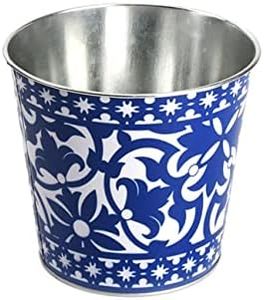 BestNest Esschert Design Portuguese Style Flower Pots, Pack of 3