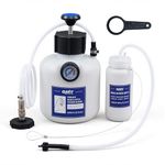 Orion Motor Tech Brake Bleeder Kit, 2.5L Pressure Brake Bleeder Set with 50.7mm Adapter, 2.6qt Manual Brake Fluid Extractor with 500mL Brake Bleeder Bottle Compatible with Ford Nissan Infinity Subaru