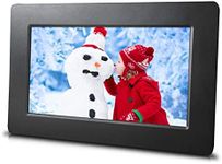 7 inch Digital Picture Frame - Simple to use - HD Screen - USB and SD Card Support - Best Frame for Slideshows