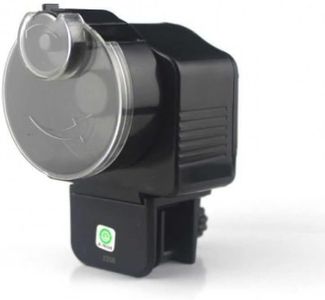 IDUINO Automatic Aquarium Adjustable Fish Feeding 1/2 Times Daily Food Dispenser Fish Feeder