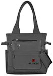 WILD MODA College and Office Tote Bag for Girls and Women (Grey)