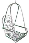 Kaushalendra Stainless Steel Hanging Hammock Chair with Cushion & Accessory