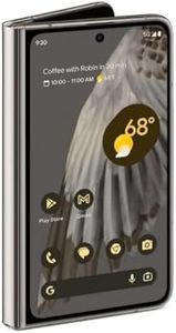 Google Pixel Fold 5G 256GB + 12GB RAM Factory Unlocked - Dual SIM (Nano-SIM + eSIM) - Foldable Display Android Smartphone (Porcelain)
