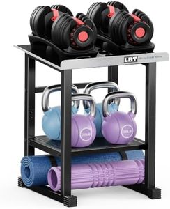 LBT Adjustable Dumbbell Stand, Fits Most Dumbbells, 600LB Rack