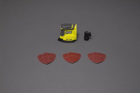 RYOBI 18V Cordless Palm Sander – Compact Handheld Power Tool