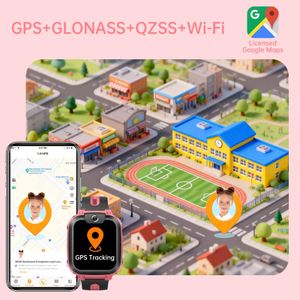 imoo Z1 Kids Smart Watch – Rose Pink GPS Tracker