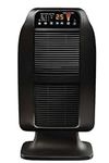 Honeywell HCE845BC HeatGenius™ Ceramic Multizone Space Heater for Bedroom, Indoor Use, Office, Home, Portable Electric Heater, With Tip Over and Overheating Protection, Quite Mode, Sturdy Base, Black