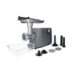 Steba 28-33-00 Meat Grinder, Stainless Steel/Grey