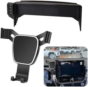 LUNQIN Soporte de teléfono de coche para Toyota Corolla 2020-2024, Toyota Corolla Cross 2022-2024, pantalla híbrida de 8 pulgadas, accesorios para automóvil, soporte de navegación, decoración