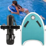 Underwater Scooter with Mini Paddle Board, Thumb Control Sea Scooter with Action Camera Mount, Suitable for Surfing, Scuba Diving & Snorkeling, Portable & Powerful Water Scooter for Both Adults & Kids