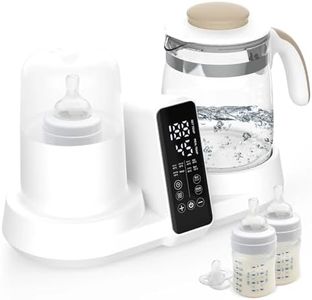 Advwin Baby Bottle Warmer, Baby Bottle Sterilizer and Dryer Portable Baby Formula Machine, Automatic Shut-Off Baby Water Warmer
