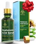 Tree of Life Beauty Hyaluronic Acid Serum, Skin Brightening Face Oil for Dark and Age Spots, Facial Serums for Dry and Sensitive Skin Care with Vitamin E for Soft Smooth Skin, 2 Fl Oz