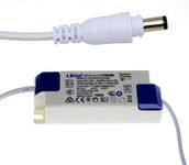 LiFud No Flicker 40W LED Light Driver 220-240V/DC 33-40V/950-1050ma ~50/60Hz Male Cap [Energy Class A+++]…