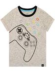 Harry Bear Boys Gaming T-Shirt Grey 7