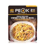 Peak Refuel Sweet Pork and Rice Freeze Dried Hiking, Backpacking and Camping Meals Amazing Taste Real Meat High-Protein Quick Prep Food (2 Serving Pouch)