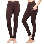 SATINA High Waisted Leggings for Women | Women’s Leggings in Capri & Full Lengths | Yoga Pants | Regular & Plus Sizes