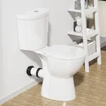 SUPERFLO Rear Outlet Toilet With 19