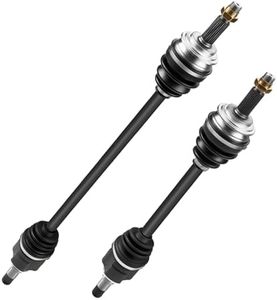 SYKRSS 2 Pcs CV Axle Joint Kit Compatible with Toyota Yaris 2007-2017 1.5L L4-434100D520, 4341052210, 43420-52211, 434200D450, 4342052210, 4342052211, 665278, NCV69451, NCV69452 Replacement