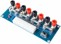 WWZMDiB XH-M229 24 Pin Benchtop Computer Power Board/Computer Chassis Power Supply Breakout Adapter ATX Transfer Board 3.3V 5V 12V