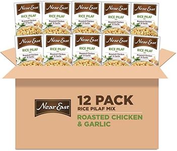 Near East Rice Pilaf Mix, Roasted Chicken & Garlic, 6.3oz Boxes (12 Pack)