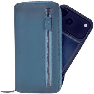 Zippered Wallet Case for iPhone 18/17 Pro MAX, Compatiblle with MagSafe