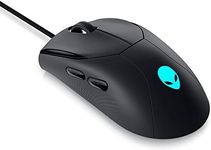 Alienware AW320M Wired Gaming Mouse, USB-A, Optical Sensor, 6 Configurable Buttons, Black