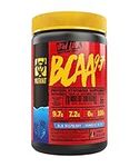 Mutant BCAA 9.7 – Supplement BCAA Powder with Micronized Amino Acid and Electrolyte Support - Blue Raspberry - 348 g