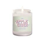 JOOLIE Apple Cider Scented Candle Autumn Fall Candle Bougie Parfumée | Coconut Soy Blend Candles |7.5 oz 40 Hour | Phthalate-Free Fragrance Oils | Lead Zinc Free Wick Made in Canada