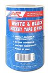 A&R Sports Combo Hockey Tape Black & White, 6 Pack