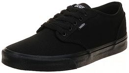 Vans Men's Atwood Trainers, Black Canvas Black Black, 9 UK