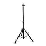 Wig Head Stand, Adjustable Stainless Steel Mannequin Head Stand Tripod Doll Head Stand, Metal Wig Head Stand for Hairdressing Training Head Mannequin Head with Carry Bag (80-160 cm)