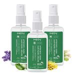 Wild Relief Anti Itch Spray and Bug Bite Itch Relief, Plant-Based Bug Bite Relief and Burn Spray, For Bug Bites, Minor Burns, Cuts & Rashes, With Aloe Vera and Witch Hazel, 60ml, Pack of 3 - Purple Frog