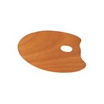 MABEF Oval Wooden Palette - 25 x 35 cm