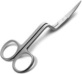 XTRM CRAFT 6 Inch Double Curved Scissors – Professional Grade, Multi-Purpose Precision Scissors for Crafting, Embroidery, and Dog Grooming