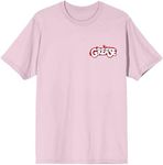 Bioworld Grease Tell Me About It, Stud Women's Pink Short Sleeve Crew Neck Sleep Shirt-XXL