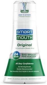 SmartMouth Original Activated Mouthwash for Bad Breath, Lasts 24 Hours, Fresh Mint, 16 fl oz, 1 Pack