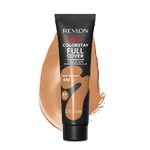 Revlon ColorStay Full Cover Longwear Matte Foundation, Heat & Sweat Resistant Lightweight Face Makeup, Toast (410), 30ml