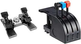 Logitech Pro Flight Rudder Pedals & Flight Throttle Quadrant