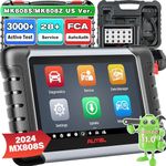 Autel Scanner MaxiCheck MX808S, 2024 Superfast OS 11, 3000+ Bidirectional Diagnostic Scan Tool, Newer of MaxiCOM MK808S MK808Z, Up of MX808 MK808 MK808BT, 28+ Services, OE All Systems, FCA AutoAuth