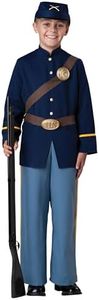 InCharacter Costumes Civil War Soldier Costume, Size 6/Small