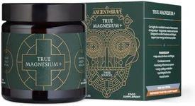 Ancient + Brave | 3-in-1 Magnesium Complex: Glycinate, Malate & Taurate | 60 Vegan Capsules | High Strength Magnesium Supplement for Sleep, Energy, Muscle & Bone Support Made in UK